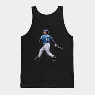 Ken Griffey Jr #24 Takes Off Tank Top